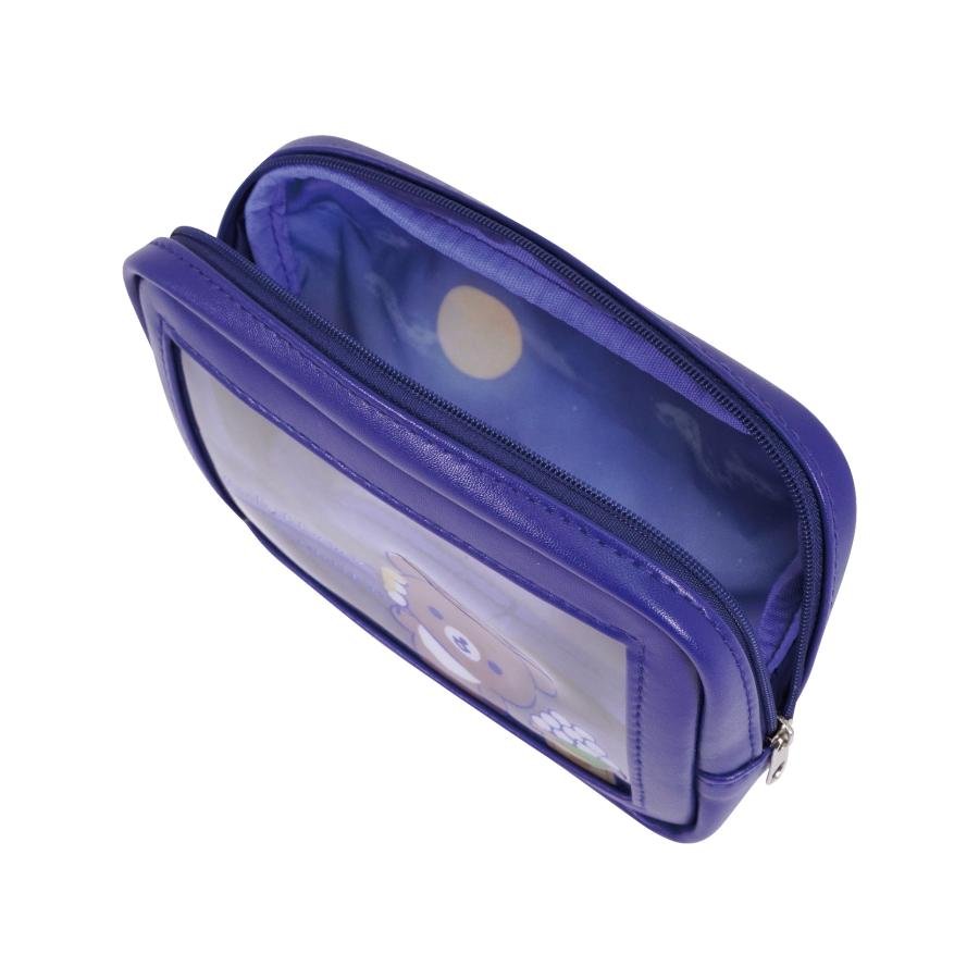[CHAIROIKOGUMA] LIMITED "Rilakkuma Store in GINZA Thinking of You" Clear Pouch - Rosey’s Kawaii Shop