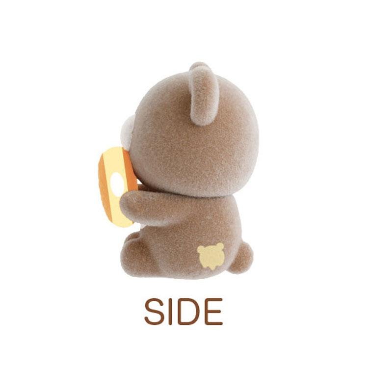 [CHAIROIKOGUMA] "Rilakkuma x Mister Donut" Flocked Figure - Rosey’s Kawaii Shop