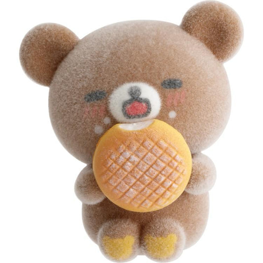 [CHAIROIKOGUMA] "Rilakkuma x Mister Donut" Flocked Figure - Rosey’s Kawaii Shop