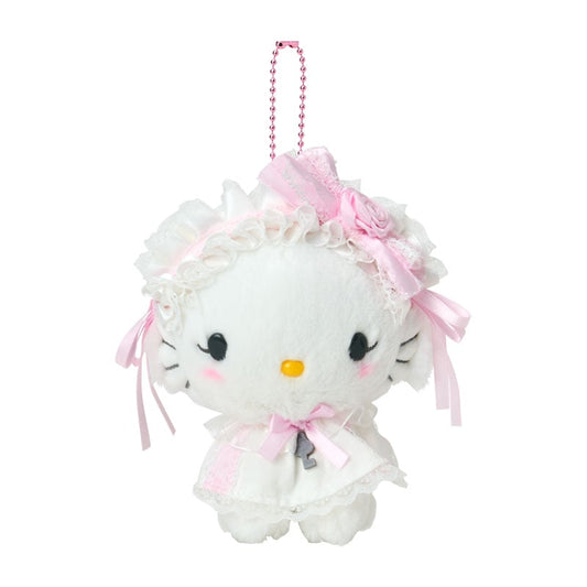 [CHARMMY KITTY] "Sanrio White Frill" Plush Keychain - Rosey’s Kawaii Shop