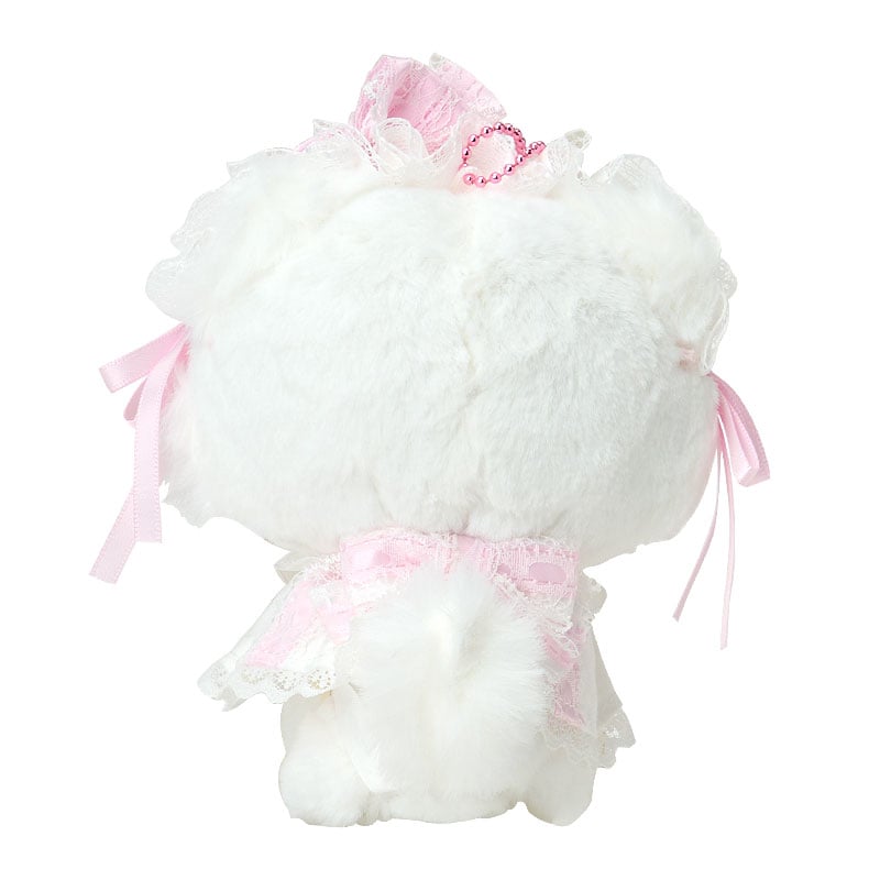 [CHARMMY KITTY] "Sanrio White Frill" Plush Keychain - Rosey’s Kawaii Shop