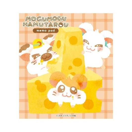 [CHEESE] "Mogumogu Hamtaro" Memo Pad - Rosey’s Kawaii Shop