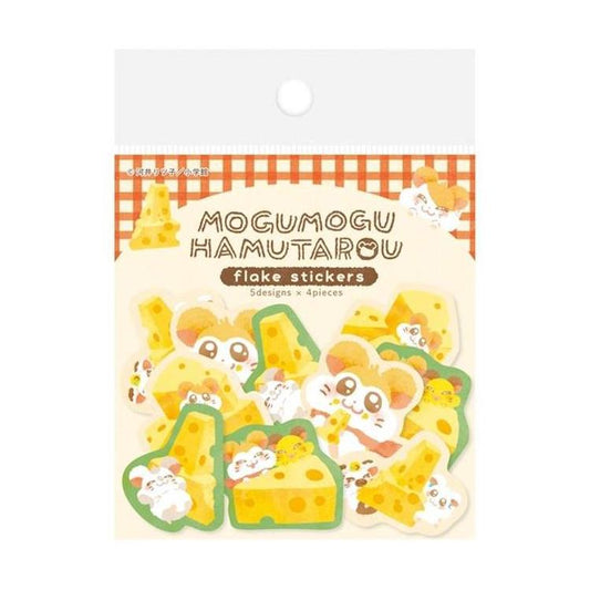 [CHEESE] "Mogumogu Hamtaro" Sticker Flakes - Rosey’s Kawaii Shop