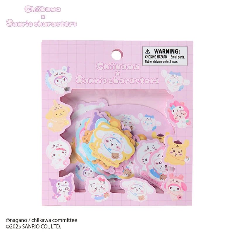 "Chiikawa x Sanrio" Stickers - Rosey’s Kawaii Shop