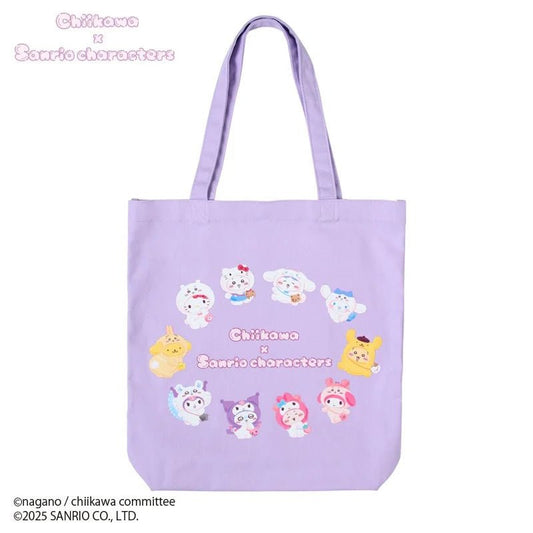 "Chiikawa x Sanrio" Tote Bag - Rosey’s Kawaii Shop
