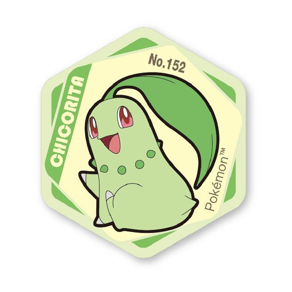 [CHIKORITA] "Pokemon Honeycomb" Magnet - Rosey’s Kawaii Shop