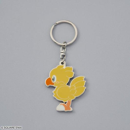 [CHOCOBO] "Final Fantasy" Metal Keychain - Rosey’s Kawaii Shop