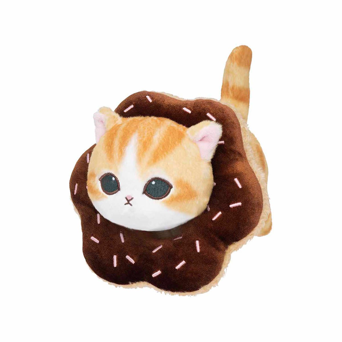[CHOCOLATE CREAM] "Mofusand COFFEE AND DONUTS" Small Plush - Rosey’s Kawaii Shop