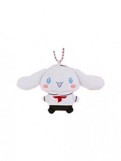 [CINNAMOROLL] "Cardcaptor Sakura x Sanrio" Plush Keychain - Rosey’s Kawaii Shop