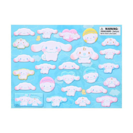 "Cinnamoroll Cheeks Puni Puni" Sticker Sheet - Rosey’s Kawaii Shop