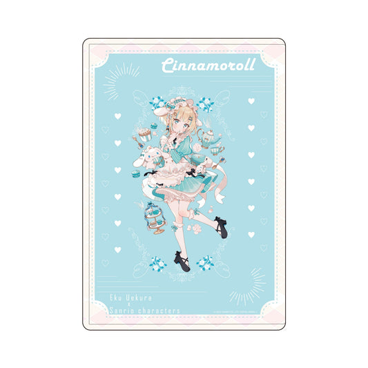 [CINNAMOROLL] "Eku Uekura x Sanrio" Clear Case - Rosey’s Kawaii Shop
