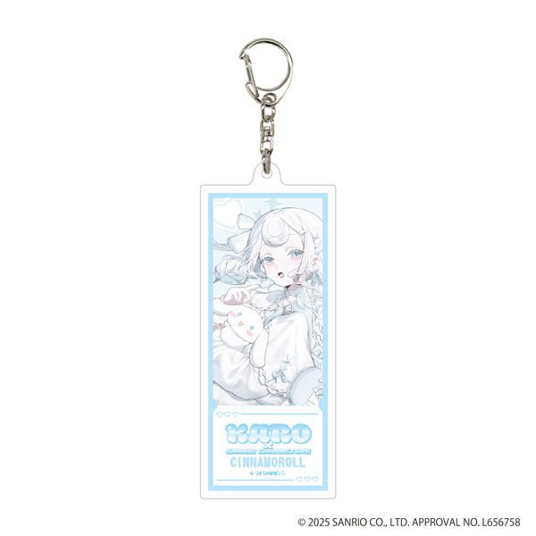 [CINNAMOROLL] "KARO x Sanrio" Keychain - Rosey’s Kawaii Shop