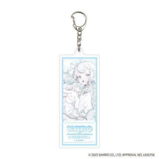[CINNAMOROLL] "KARO x Sanrio" Keychain - Rosey’s Kawaii Shop