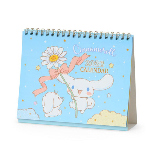 [CINNAMOROLL / MEDIUM] "Sanrio 2026 Desk Calendar" - Rosey’s Kawaii Shop