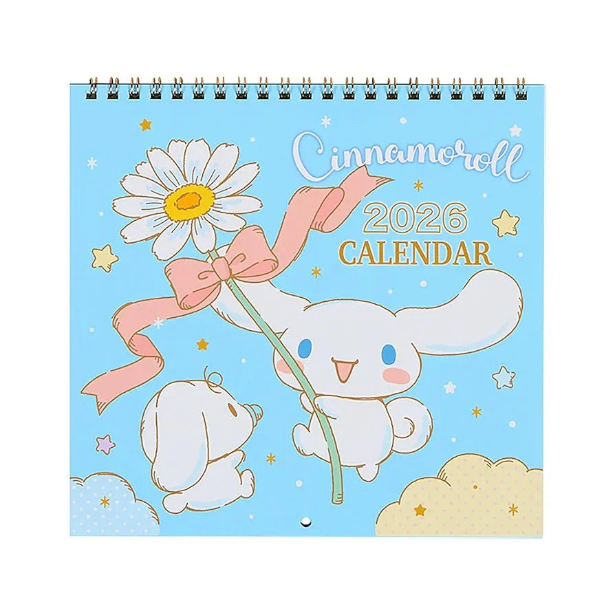 [CINNAMOROLL / MEDIUM] "Sanrio 2026 Desk Calendar" - Rosey’s Kawaii Shop