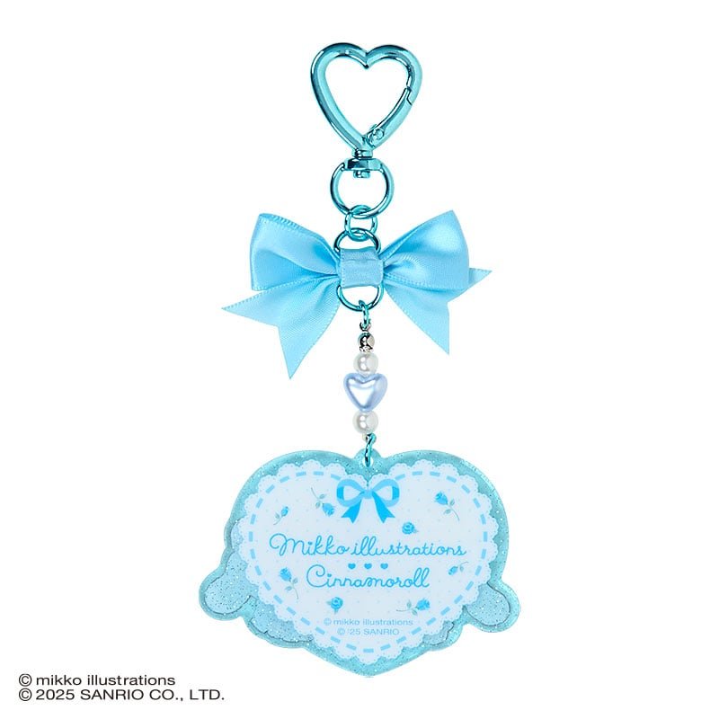 [CINNAMOROLL] "Mikko Illustrations x Sanrio" Acrylic Keychain - Rosey’s Kawaii Shop