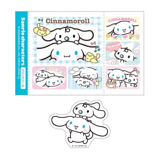 [CINNAMOROLL & MILK] "Sanrio Print Seal Style Sticker Set" - Rosey’s Kawaii Shop
