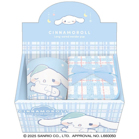 [CINNAMOROLL / Munyatto] "Sanrio Mug & Towel" Gift Set - Rosey’s Kawaii Shop
