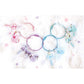 [CINNAMOROLL] "Sanrio Angel Key" Wire Keychain - Rosey’s Kawaii Shop