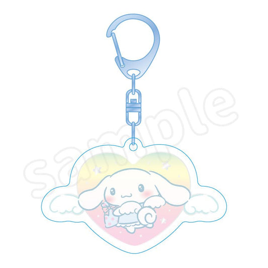 [CINNAMOROLL] "Sanrio Angel Kiratsuya" Acrylic Keychain - Rosey’s Kawaii Shop