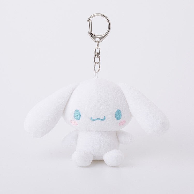 [CINNAMOROLL] "Sanrio Aurora Snack Time" Plush Keychain - Rosey’s Kawaii Shop