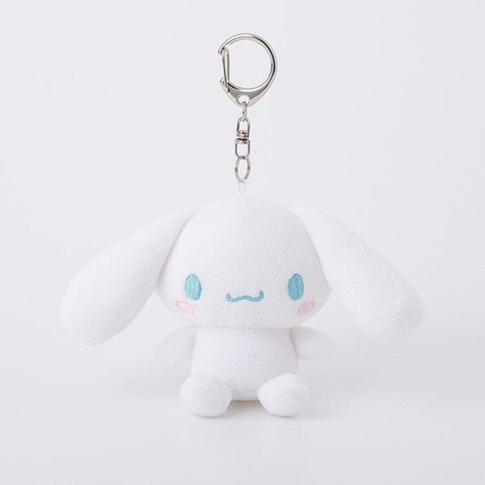[CINNAMOROLL] "Sanrio Aurora Snack Time" Plush Keychain - Rosey’s Kawaii Shop