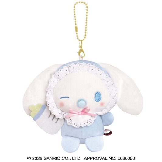 [CINNAMOROLL] "Sanrio Baby" Plush Keychain - Rosey’s Kawaii Shop