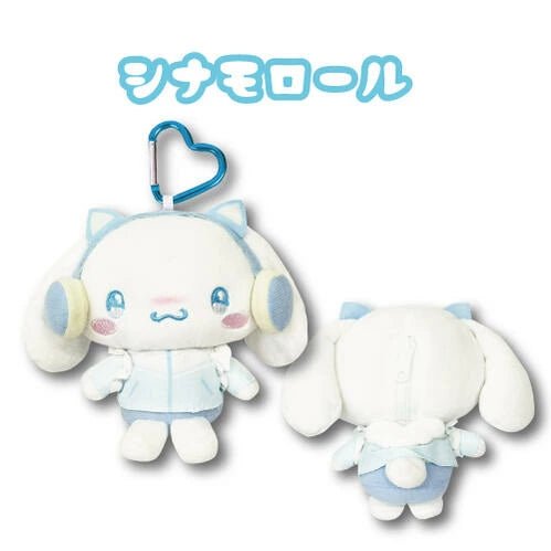 [CINNAMOROLL] "Sanrio Characters Subculture Gaming" Plush Pouch - Rosey’s Kawaii Shop