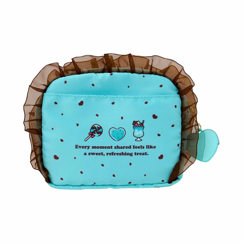 [CINNAMOROLL] "Sanrio Chocolate Mint" Pouch - Rosey’s Kawaii Shop