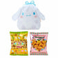 [CINNAMOROLL] "Sanrio Christmas 2025" Snacks & Character Shaped Drawstring Bag - Rosey’s Kawaii Shop