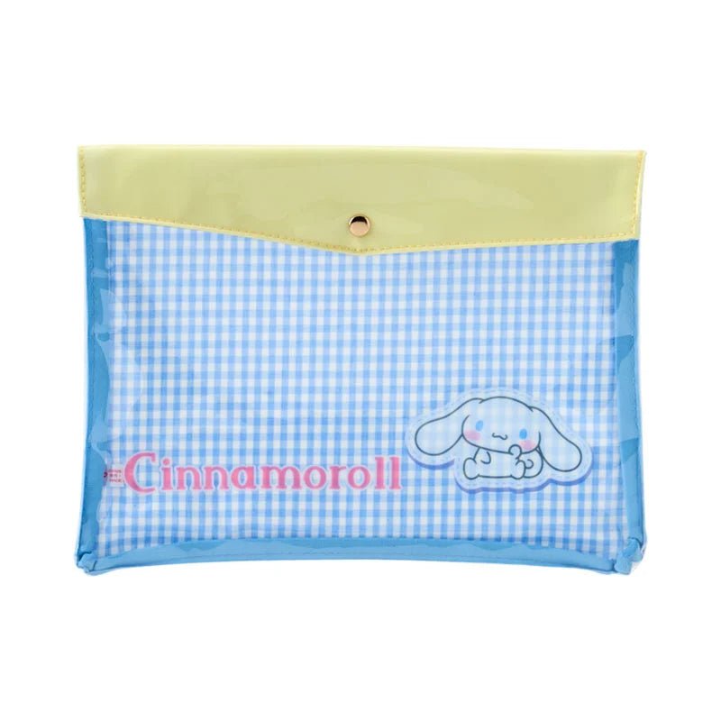 [CINNAMOROLL] "Sanrio Clear FLAT Case" - Rosey’s Kawaii Shop