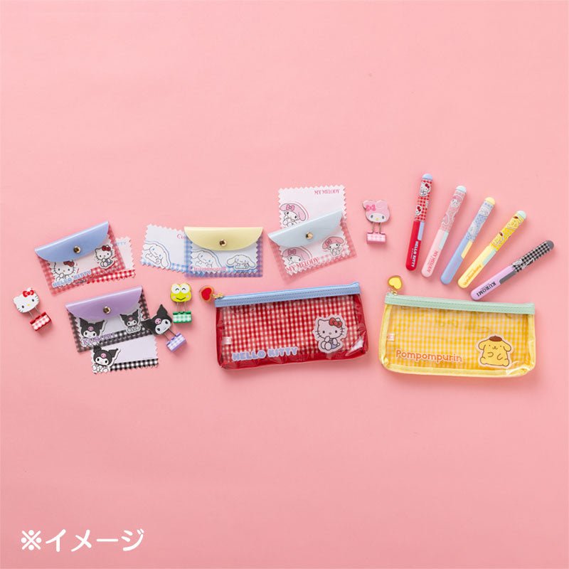 [CINNAMOROLL] "Sanrio Clear PENCIL Case" - Rosey’s Kawaii Shop