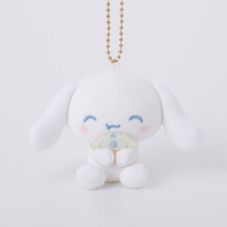 [CINNAMOROLL] "Sanrio Ice Candy Munyugurumi" Plush Keychain - Rosey’s Kawaii Shop