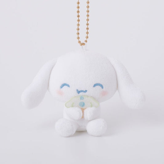 [CINNAMOROLL] "Sanrio Ice Candy Munyugurumi" Plush Keychain - Rosey’s Kawaii Shop