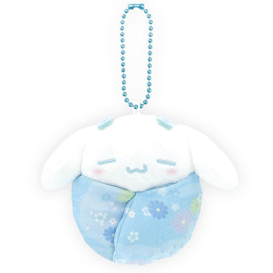 [CINNAMOROLL] "Sanrio Japanese Pattern Baby" Plush Keychain - Rosey’s Kawaii Shop