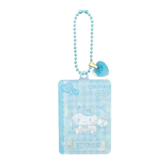 [CINNAMOROLL] "Sanrio Kirakira Card Style" Block Keychain - Rosey’s Kawaii Shop