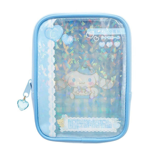 [CINNAMOROLL] "Sanrio Kirakira Card Style" Window Pouch - Rosey’s Kawaii Shop
