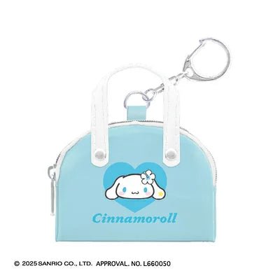[CINNAMOROLL] "Sanrio Mini Boston Bag" Keychain - Rosey’s Kawaii Shop