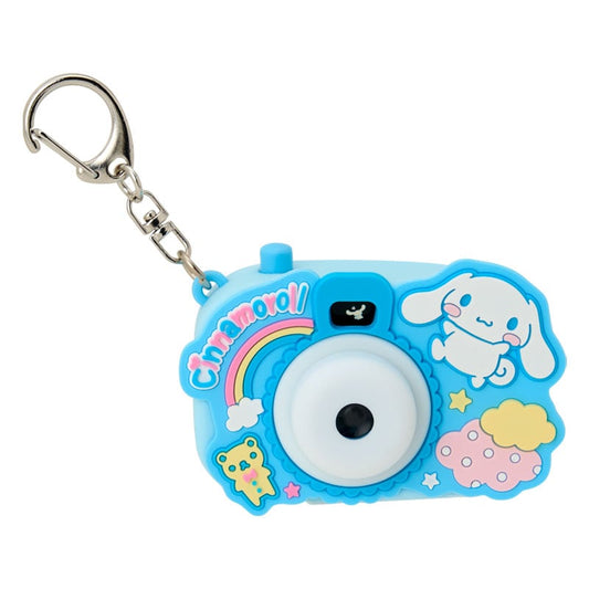 [CINNAMOROLL] "Sanrio Miniature Toy" Camera Shaped Light Scope Keychain - Rosey’s Kawaii Shop