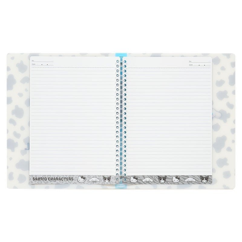 [CINNAMOROLL] "Sanrio Monotone Animal Design Series" Binder Kuromi - Rosey’s Kawaii Shop
