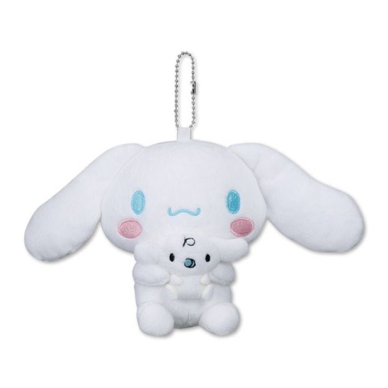 [CINNAMOROLL] "Sanrio Mugyu Art Buddy" Plush Keychain - Rosey’s Kawaii Shop