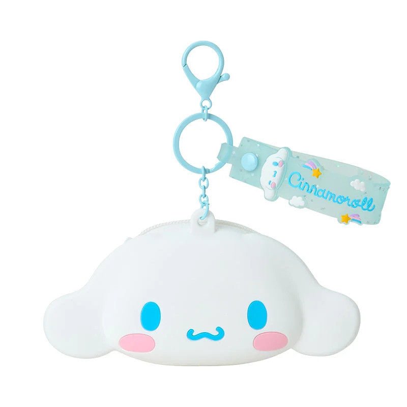 [CINNAMOROLL] "Sanrio My Deco Bag" Silicone Pouch - Rosey’s Kawaii Shop