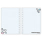 [CINNAMOROLL] "Sanrio Petapeta Stickers" B6 Ring Notebook - Rosey’s Kawaii Shop
