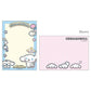[CINNAMOROLL] "Sanrio Petapeta Stickers Series" Mini Memo - Rosey’s Kawaii Shop