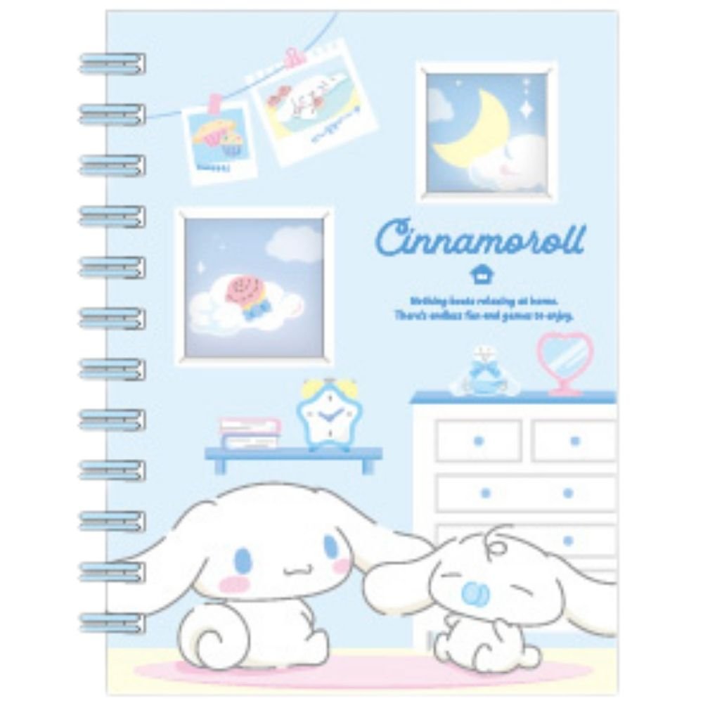 [CINNAMOROLL] "Sanrio Photo Pocket Sticker Noteook" - Rosey’s Kawaii Shop