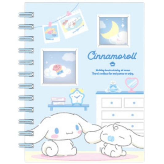 [CINNAMOROLL] "Sanrio Photo Pocket Sticker Noteook" - Rosey’s Kawaii Shop