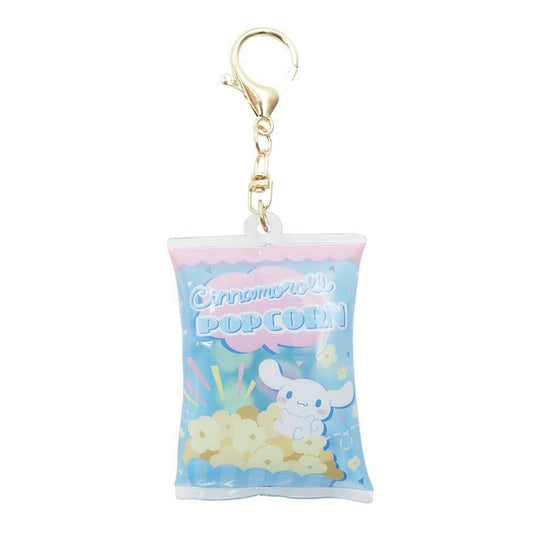 [CINNAMOROLL] "Sanrio Popcorn Package" Shaka Keychain - Rosey’s Kawaii Shop