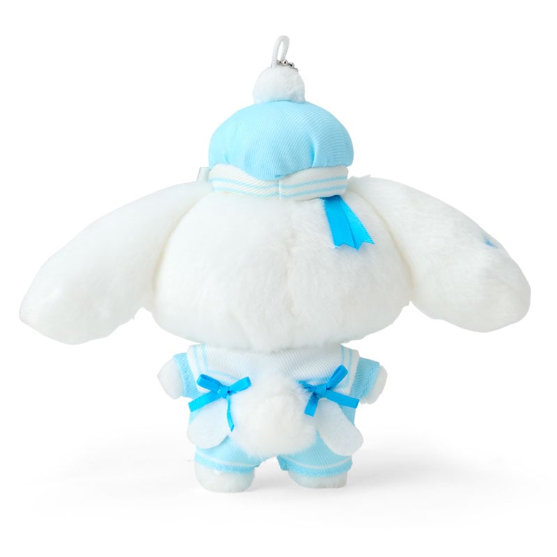 [CINNAMOROLL] "Sanrio Sailor Collar" Plush Keychain - Rosey’s Kawaii Shop