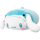 [CINNAMOROLL] "Sanrio Sea Creatures" Cool Lying Down Mini Cushion - Rosey’s Kawaii Shop