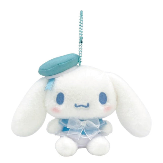 [CINNAMOROLL] "Sanrio Sherbet Marine" Plush Keychain - Rosey’s Kawaii Shop